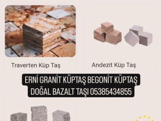Çeşme Granit küp taş begonit küp taş bazalt küp taş